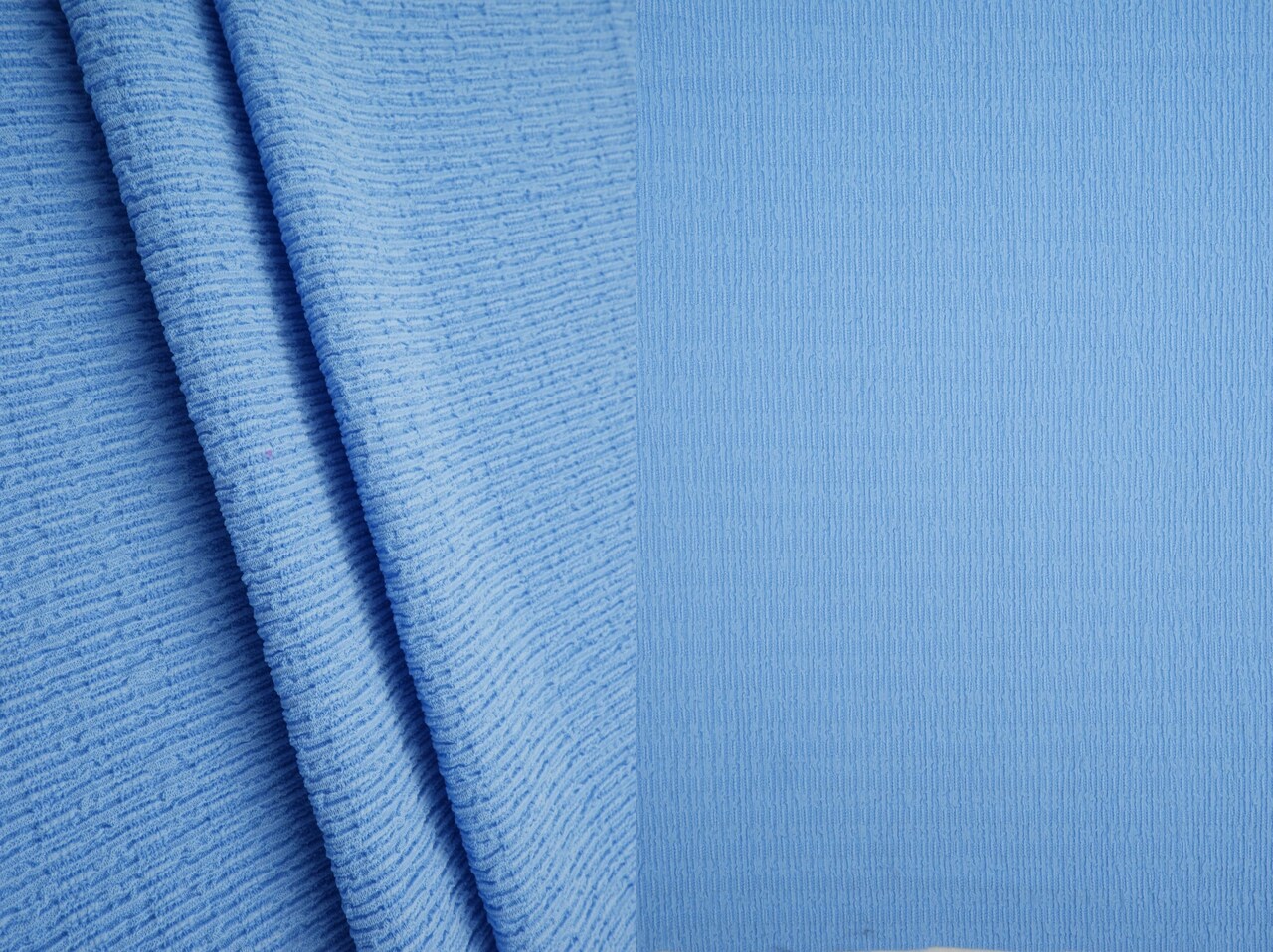 1 Yard Textured Bubble Jersey Crepe Knit Fabric 59 Inch Wide Soft Stretch Drapey Material for Stylish Tops & DIY Sewing 95% Polyester, 5% Spandex